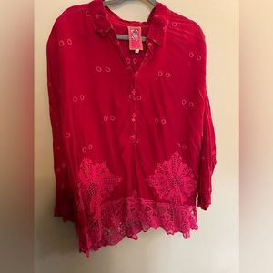 Johnny Was button down